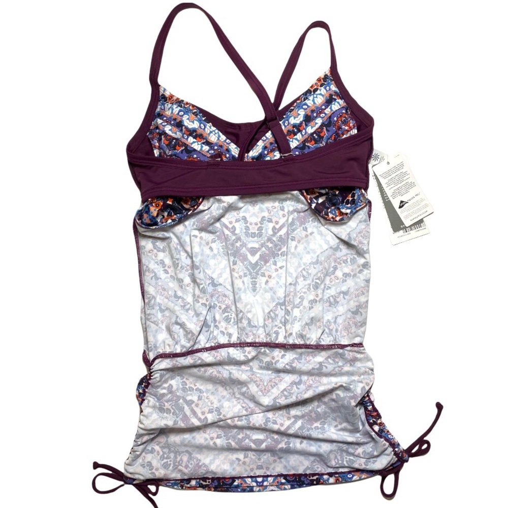 ATHLETA Marrakesh Side Scrunch Tankini Swim Top - Picture 9 of 16